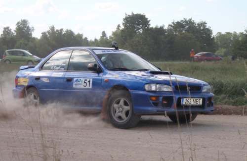 Saul-Jaaska Läänemaa rahvaralli katsel. Foto Egon Tinno